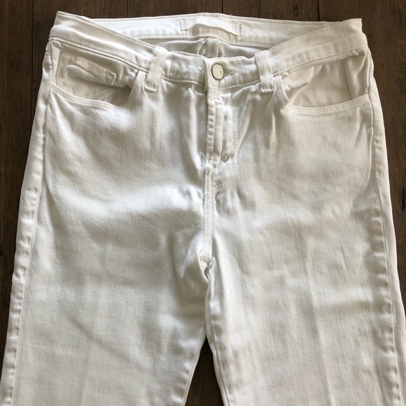 J Brand | White Skinny Leg Denim Jeans D - Picture 2 of 8